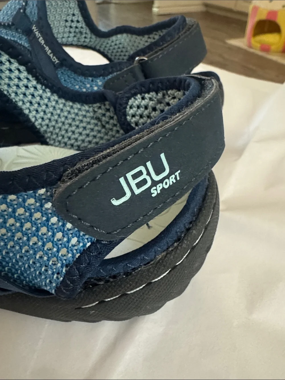 Like New, JBU Sport  water easy mesh sandals .
